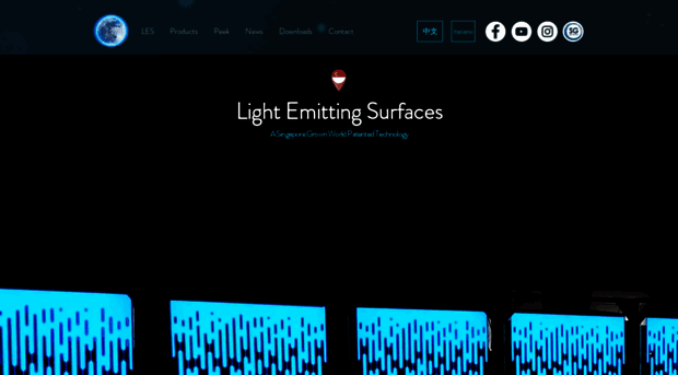 lightemittingsurface.com