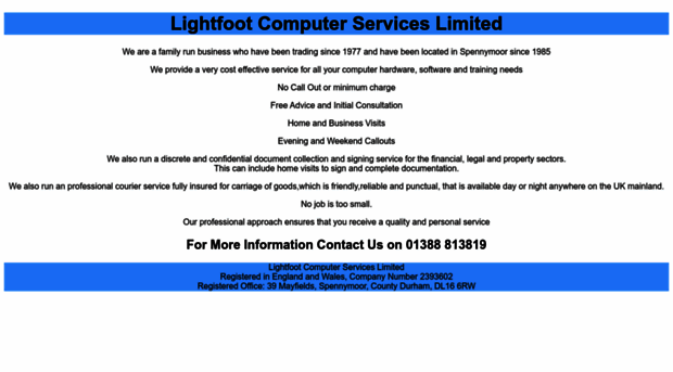 lightfootcomputers.co.uk