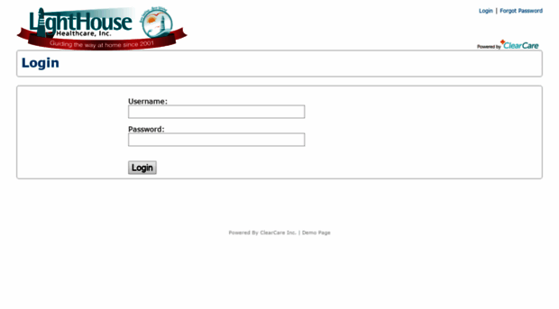 lighthousehc.clearcareonline.com