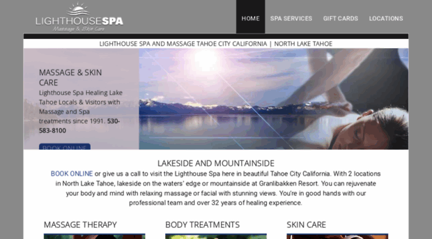 lighthousespa.com