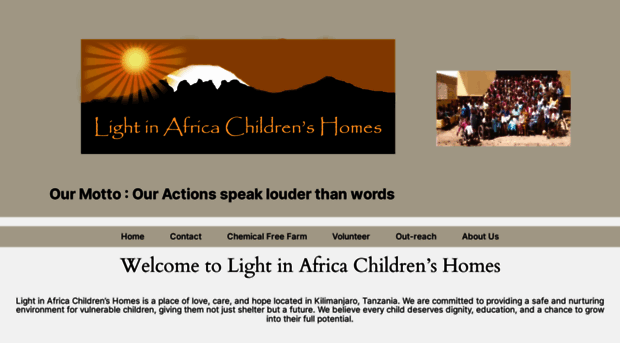 lightinafricachildrenshomes.com
