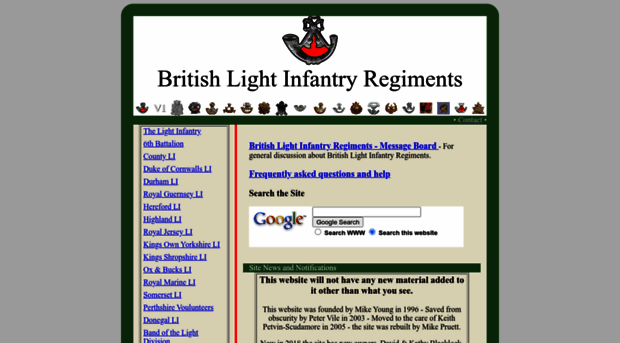 lightinfantry.org.uk