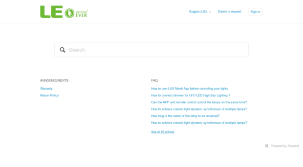 lightingever.zendesk.com