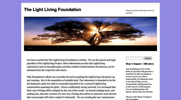 lightlivingfoundation.com