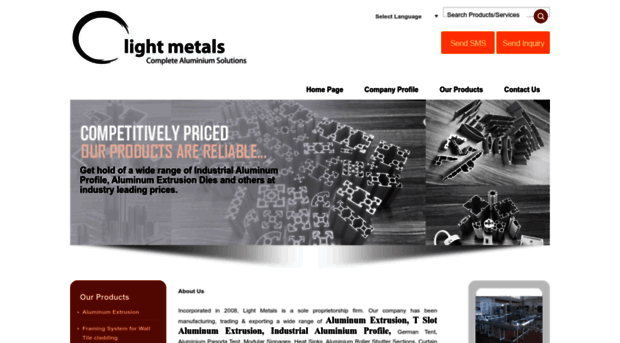 lightmetals.co.in