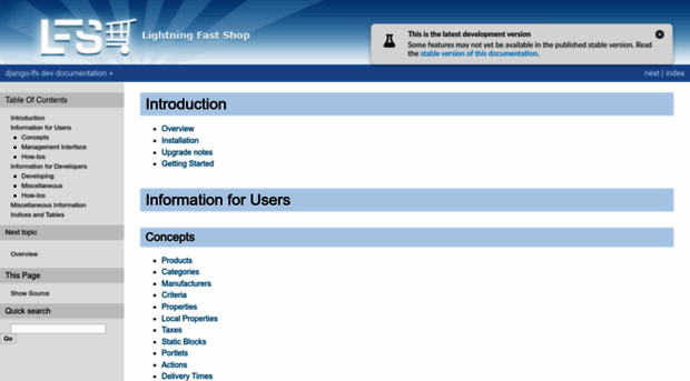 lightning-fast-shop.readthedocs.org