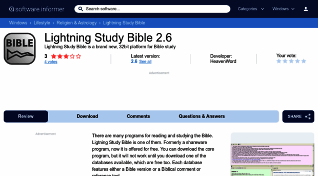 lightning-study-bible.software.informer.com