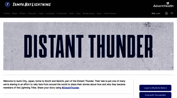 lightningdistantthunder.com