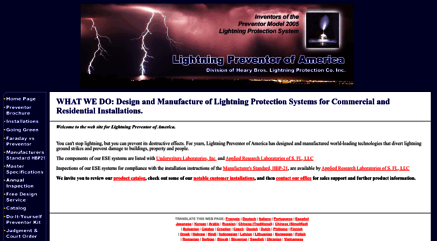 lightningpreventor.com