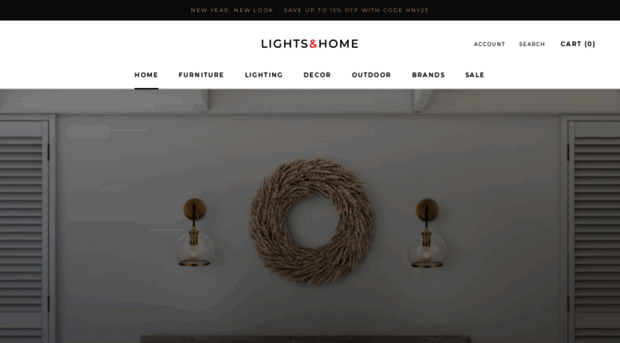 lightsandhome.com