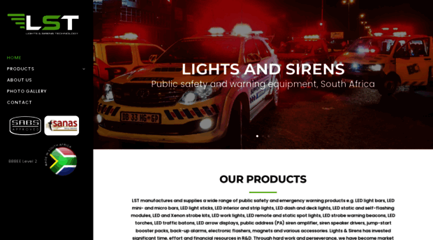 lightsandsirens.co.za