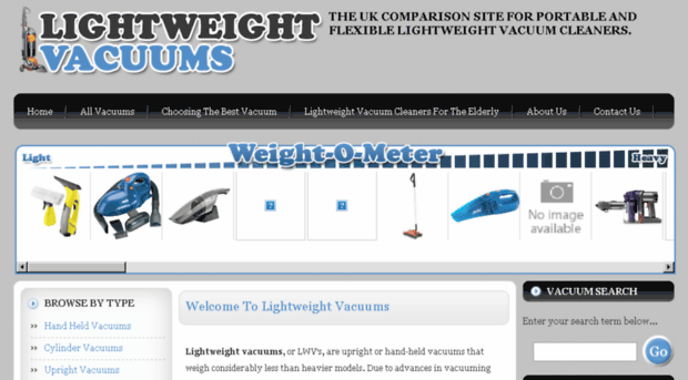 lightweightvacuums.co.uk