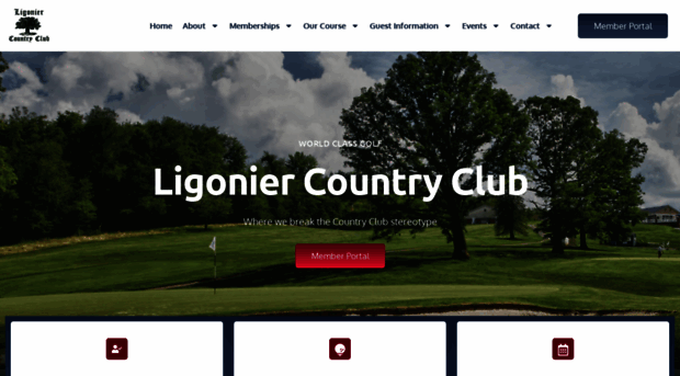 ligoniercountryclub.com