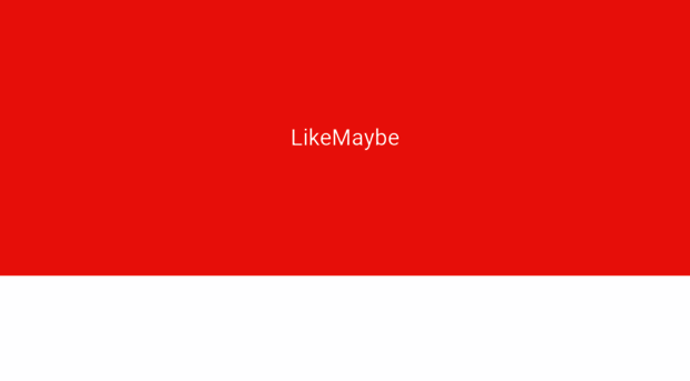 likemaybe.com