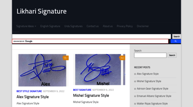 likharisignature.com