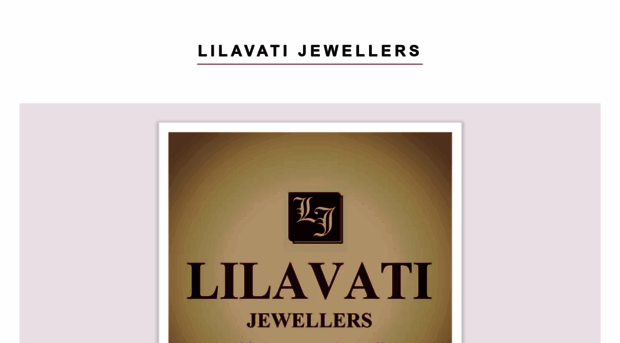 lilavatijewellers.com