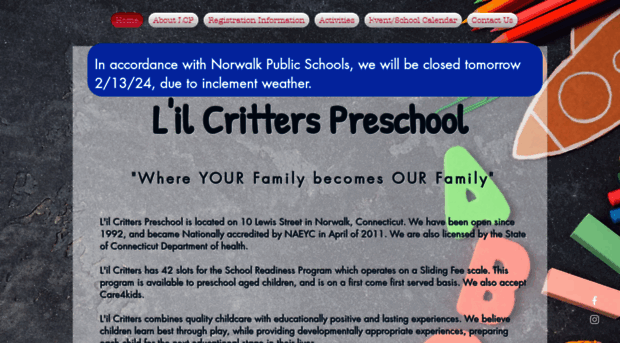 lilcritterspreschool.com