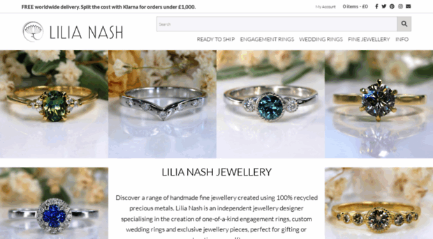 lilianashjewellery.com