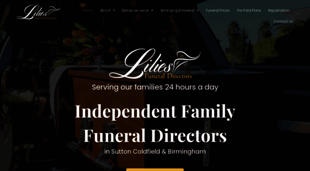 liliesfunerals.com