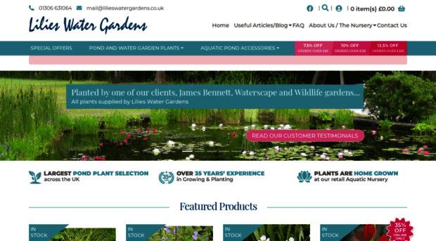lilieswatergardens.co.uk