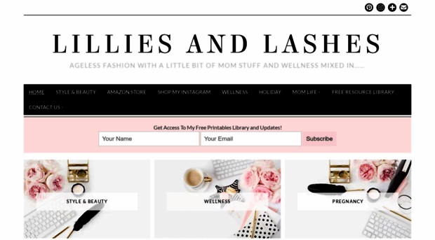 lilliesandlashes.com