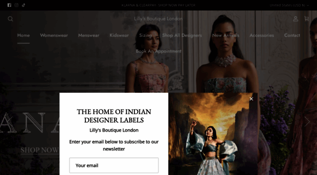 lillysboutiquelondon.com