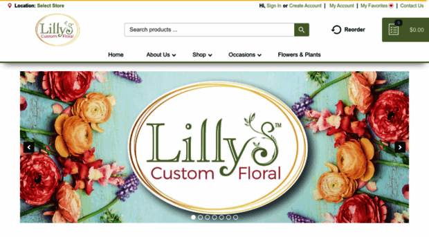 lillyscustomfloral.net