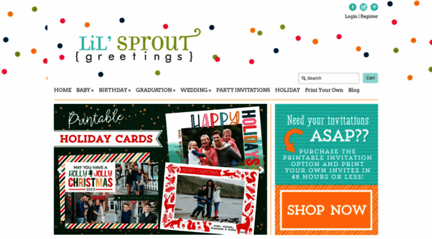 lilsproutgreetings.com