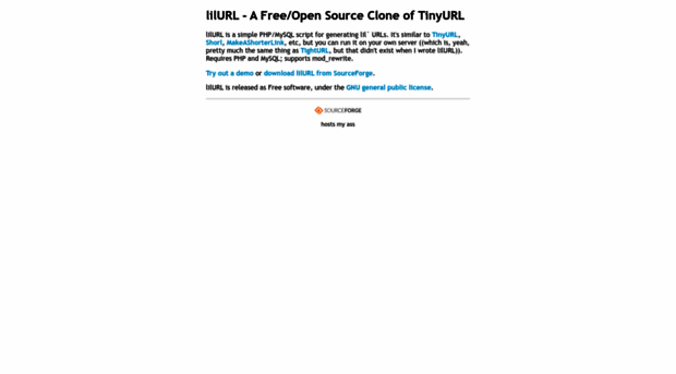 lilurl.sourceforge.net
