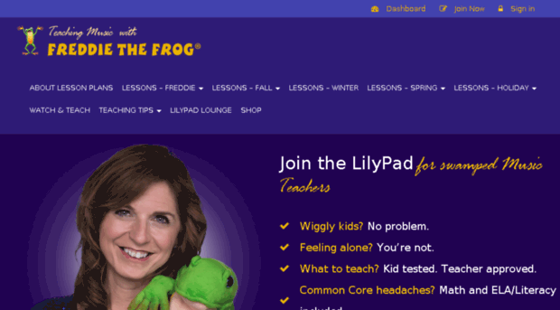 lilypad.teachingwithfreddiethefrog.com