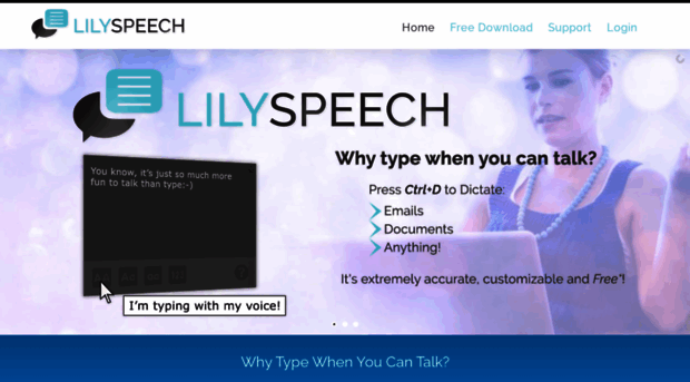 lilyspeech.com