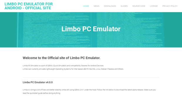 limbo emulator official site