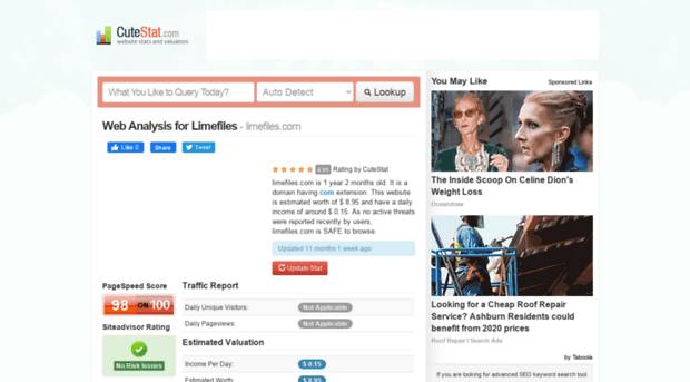 limefiles.com.cutestat.com