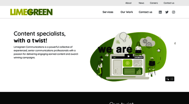 limegreencommunications.com