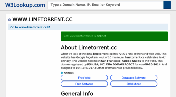 limetorrent.cc.w3lookup.net