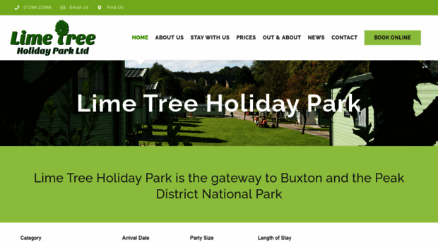 limetreeparkbuxton.com