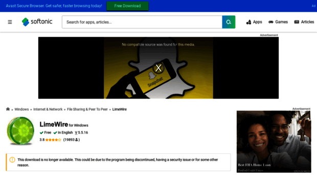 limewire.en.softonic.com