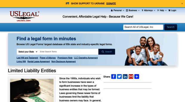 limitedliabilityentities.uslegal.com