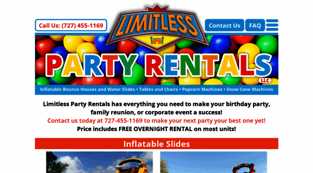 limitlesspartyrentals.com