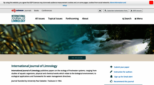 limnology-journal.org