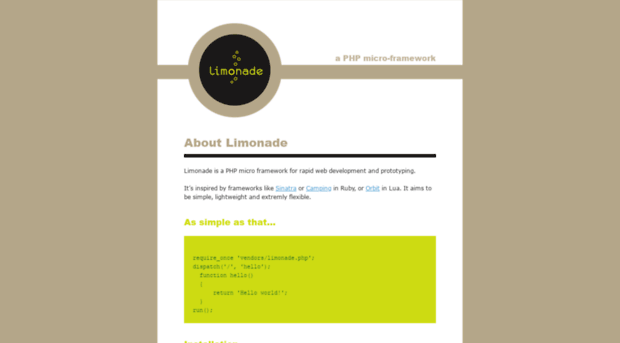 limonade-php.github.io