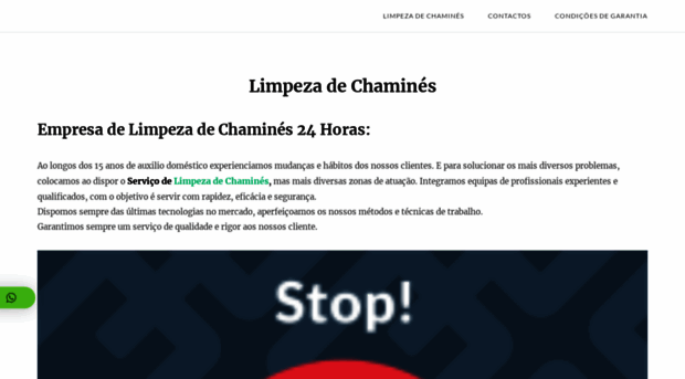 limpeza-chamines.pt