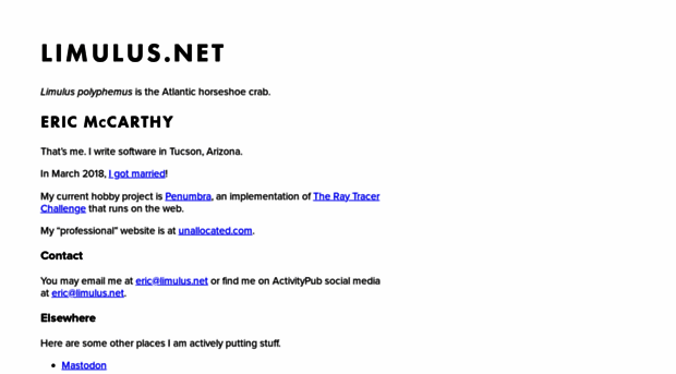 limulus.net