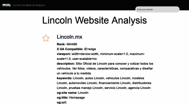lincoln.mx.curl.wiki