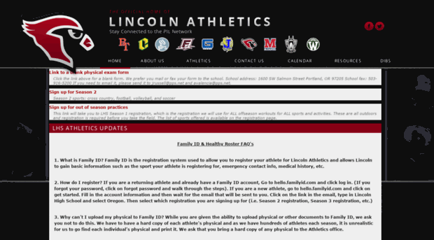 lincolnathletics.com