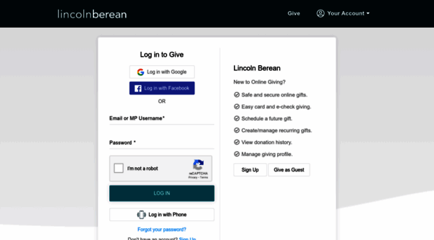 lincolnberean.onlinegiving.cc