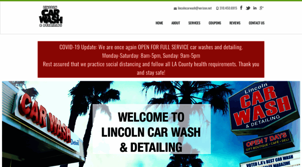 lincolnblvdcarwash.com