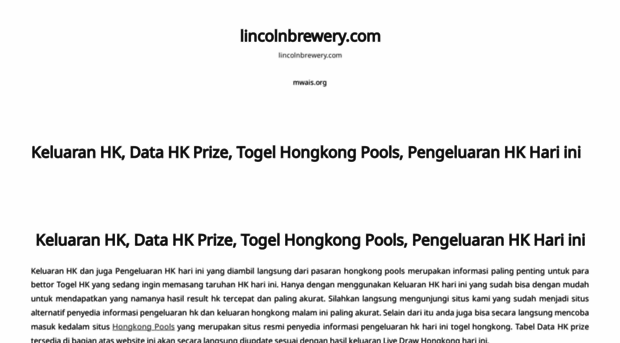 lincolnbrewery.com