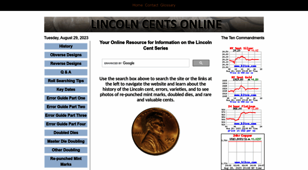 lincolncentsonline.com