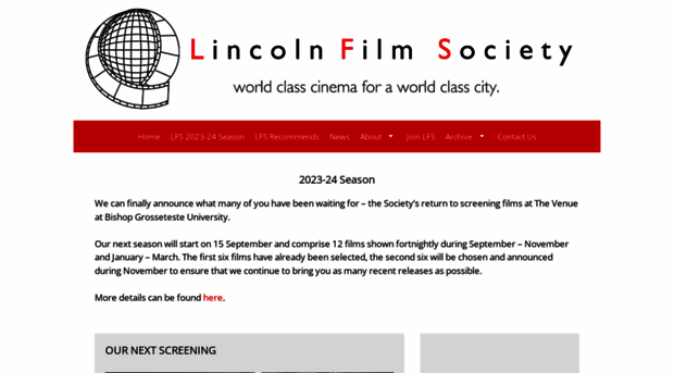 lincolnfilmsociety.com